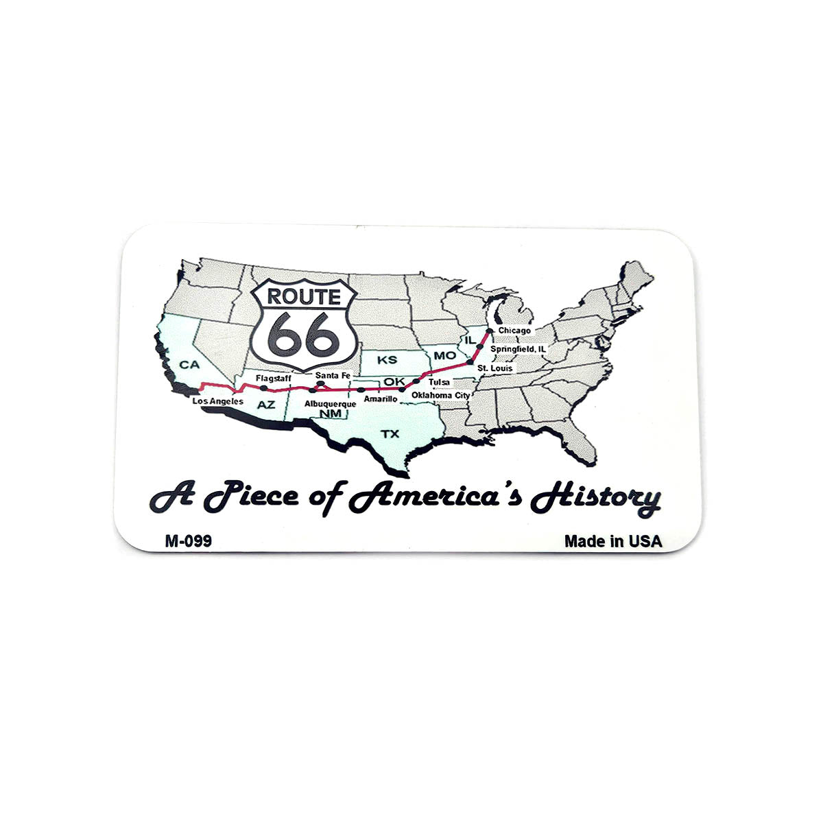 A Piece of America's History Metal Magnet