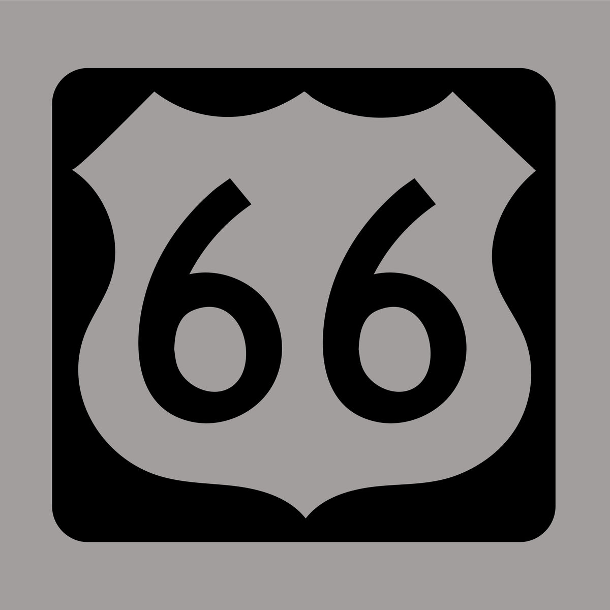 1963 Sign Vinyl Decal / White or Black