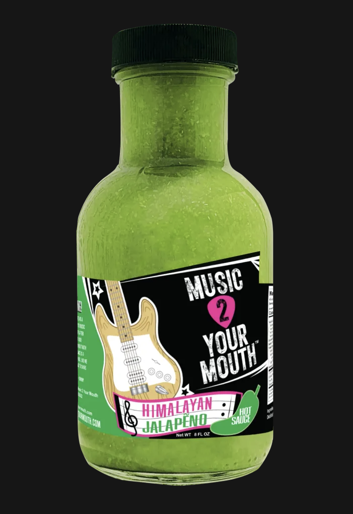 PRESALE! Music 2 Your Mouth Hot Sauce - Himalayan Jalapeño