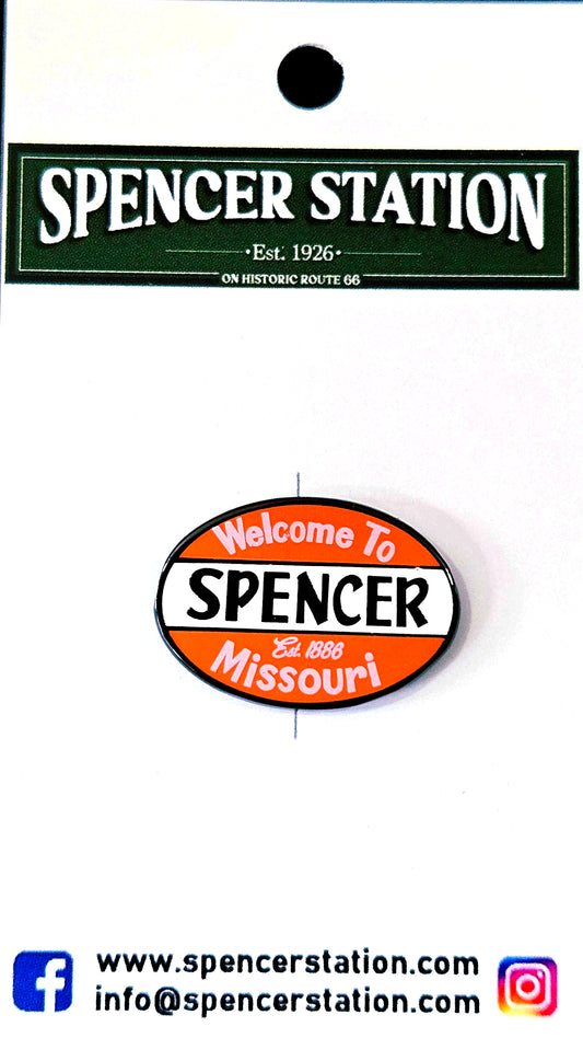 Welcome to Spencer Missouri Pin
