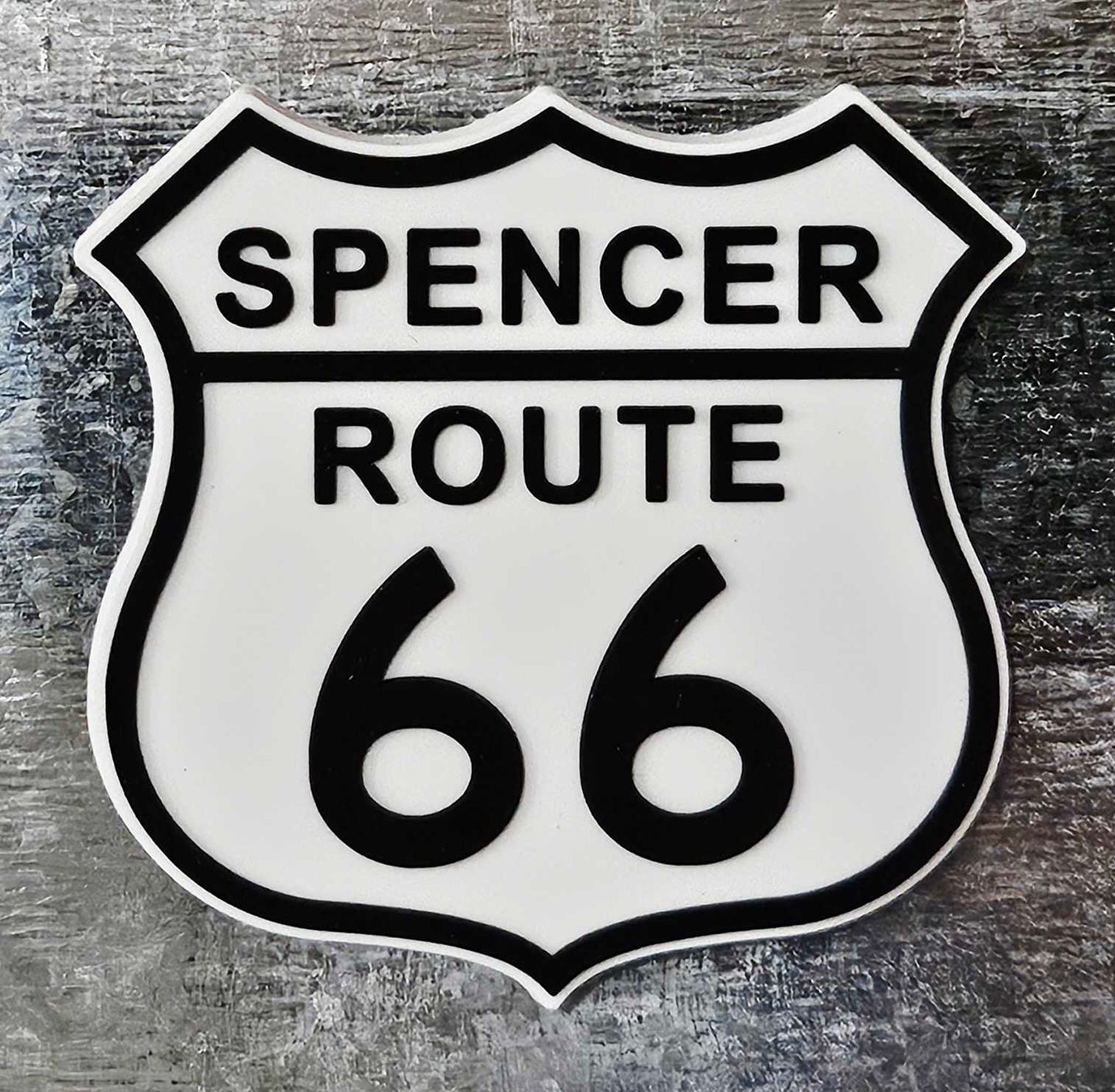 Spencer 66 Shield 3D Magnet