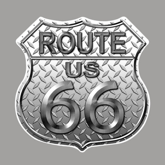 Route 66 Diamond Shield Sticker