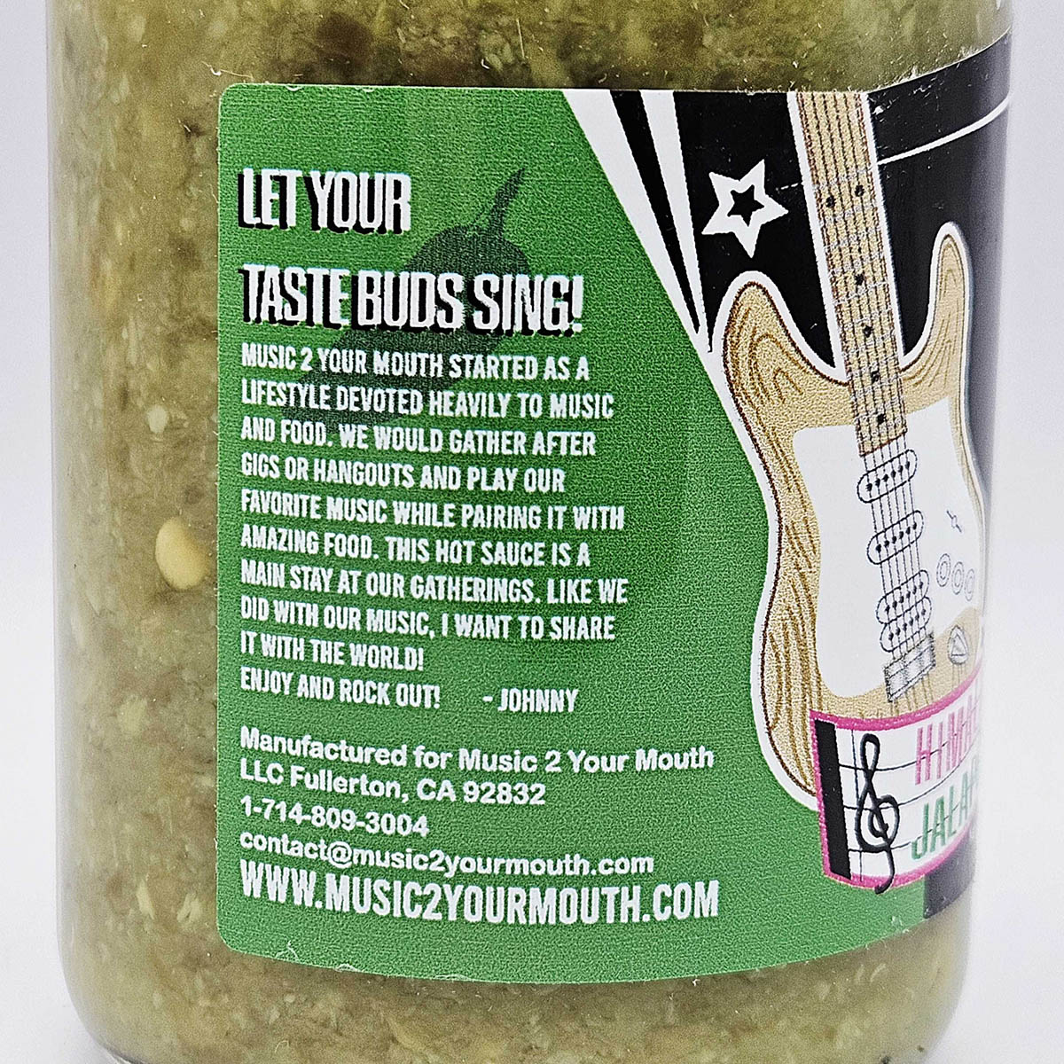 Music 2 Your Mouth Hot Sauce - Himalayan Jalapeño