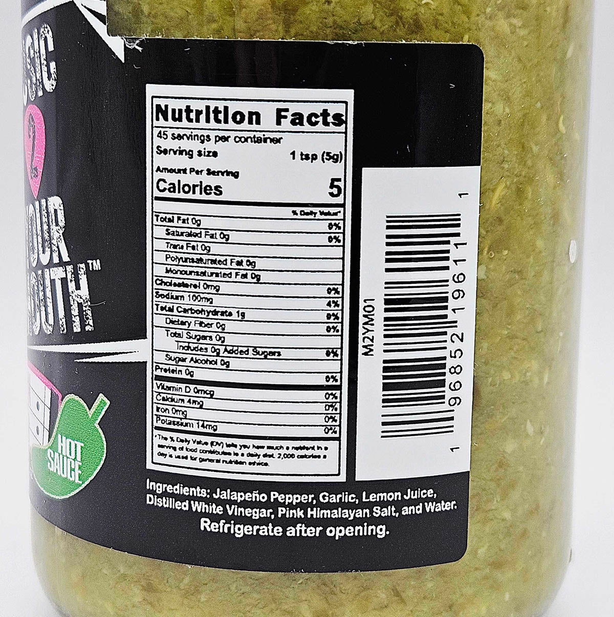 Music 2 Your Mouth Hot Sauce - Himalayan Jalapeño