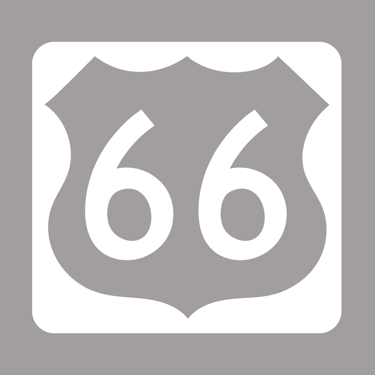 1963 Sign Vinyl Decal / White or Black