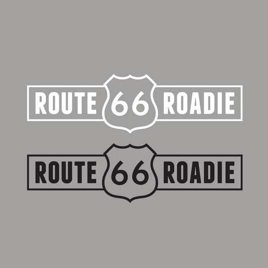 66 Roadie Vinyl Decal / White or Black