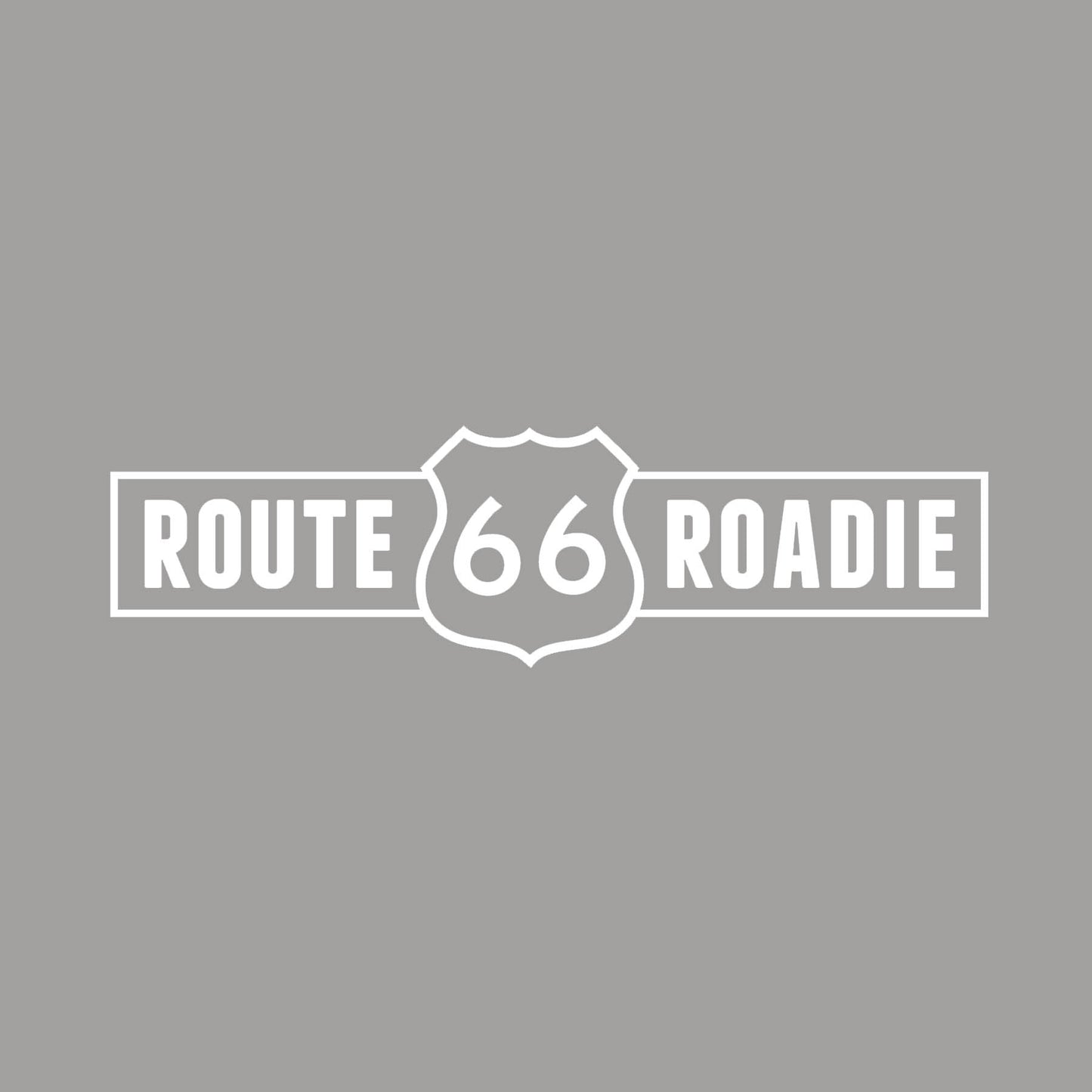 66 Roadie Vinyl Decal / White or Black