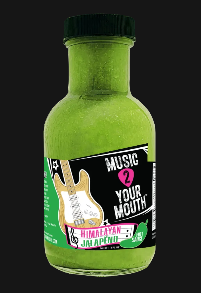 PRESALE! Music 2 Your Mouth Hot Sauce - Himalayan Jalapeño