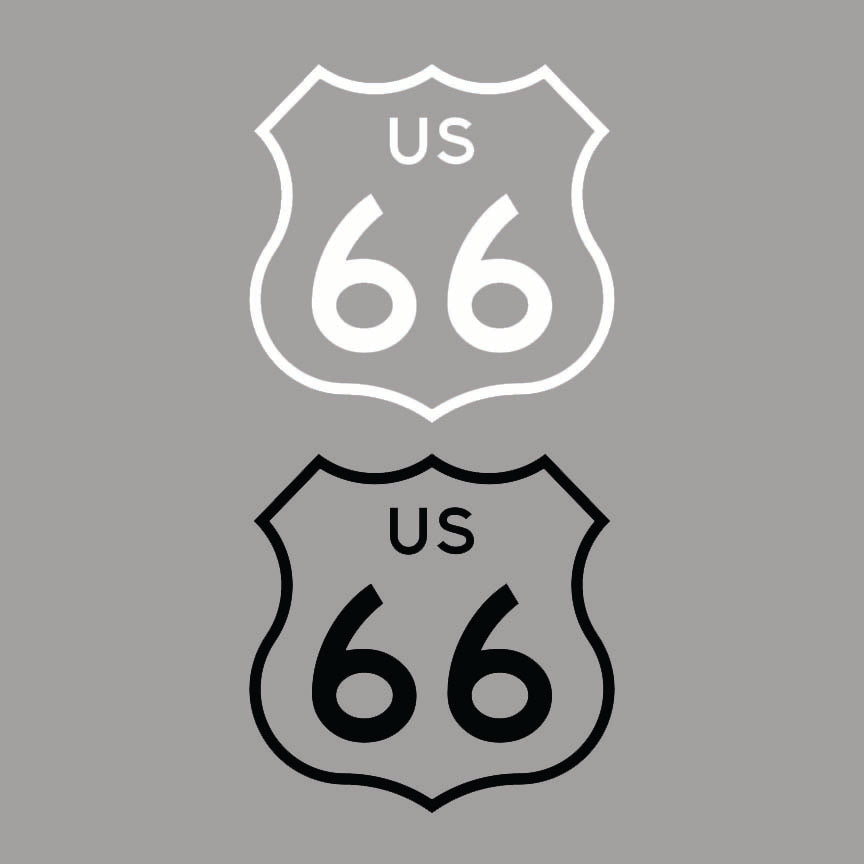 1959 Shield Vinyl Decal / White or Black