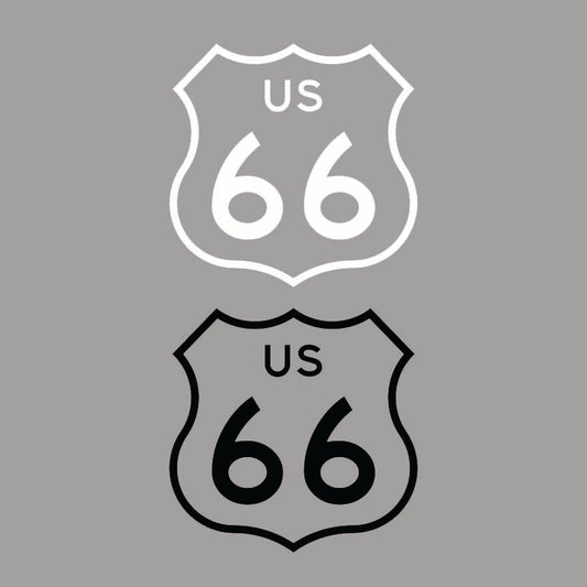 1959 Shield Vinyl Decal / White or Black
