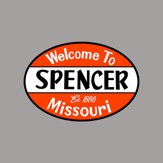 Welcome to Spencer Missouri Sticker