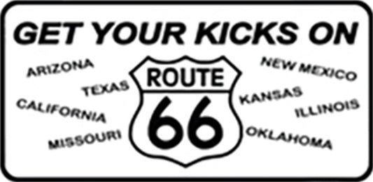 Get Your Kicks On 66 - Sticker