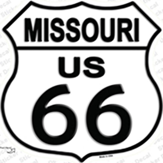 Missouri Route 66 Highway Shield - Sticker